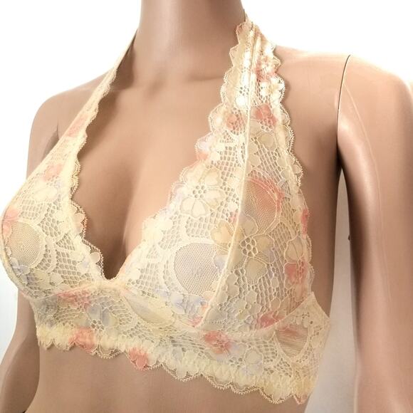 Free People | Intimately Floral Lace Halter Bra - Picture 4 of 5